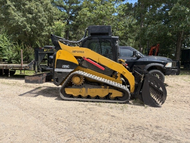CAT 289C Compact Track Loader with root grapple Texas