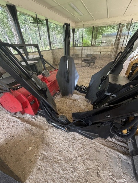 Heavy duty rotary brush cutter attachment Texas